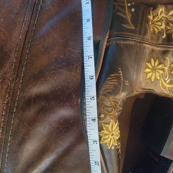 Laredo Brown Leather Western Boots - Picture 10 of 13